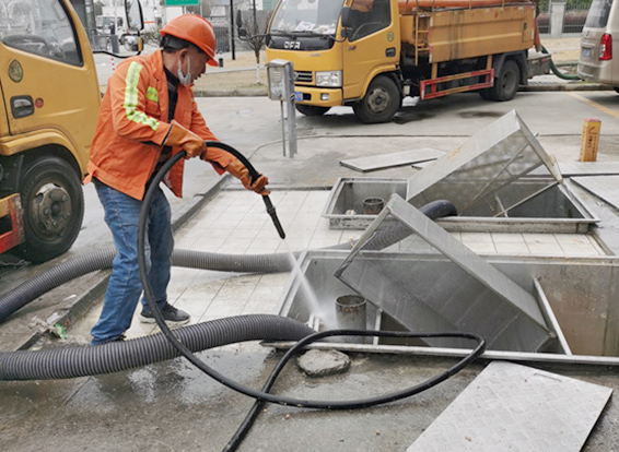 西湖隔油池清理